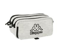 Triple Carry-All Kappa Grey Knit Grey (21,5 X 10 X 8 Cm) NUOVO