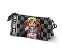 Portaoggetti Triplo Naruto Ichiraku Nero