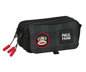 Portaoggetti Triplo Paul Frank Campers Nero (21,5 x 10 x 8 cm)