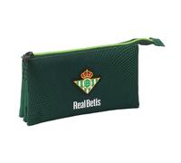 Portaoggetti Triplo Real Betis Balompié Verde 22 x 12 x 3 cm