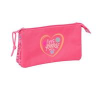 Portaoggetti Triplo Safta Feeling Rosa 22 x 12 x 3 cm