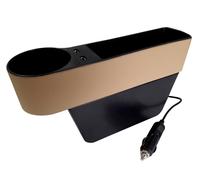 Portaoggetti universale per sedile auto porta bicchiere organizer 2 porte USB