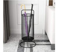 Portaombrelli compatto in metallo, design resistente e stabile, grande capacità per uso interno ed esterno, soluzione elegante per casa e ufficio