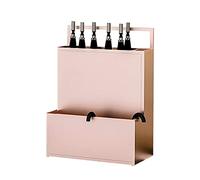 Portaombrelli creativo in ferro, elegante supporto per 15-20 ombrelli lunghi e corti, design bianco moderno, soluzione perfetta per riporre la casa, 38 x 26 x 60 cm
