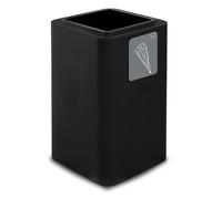 Portaombrelli da Interno 38x38xh65 cm In Acciaio Verniciato con Pittogramma Magnetico Nero