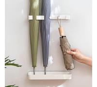 Portaombrelli da parete con vaschetta per l'acqua per corridoio, ingresso