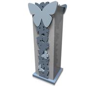 Portaombrelli design farfalle legno colore carta da zucchero