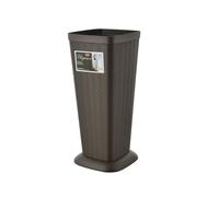 Portaombrelli Elegance Rattan Colore Moka Marrone 25x58x25 Cm Stefanplast