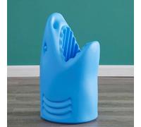 Portaombrelli Forma di Squalo può Essere Usato Come Decorazione, Colore Multiplo, Grande capacità, Non Si Ribalterà, può Contenere Ombrelli E Vari Altri Oggetti (Color : Blue)