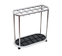 Portaombrelli, grande capacità, con ruote, per uso commerciale e ufficio