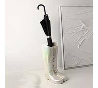 Portaombrelli in ceramica, stile vintage, a forma di stivali, per casa e ufficio