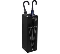 Portaombrelli in Ferro Traforato NERO, 15,5x15,5x49 cm - 3511F