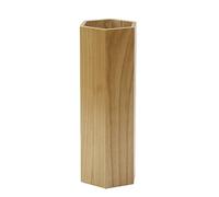 Portaombrelli - Portaombrelli In Legno - con Vassoio Rimovibile E Tappetino Antiscivolo - Venatura Del Legno Naturale - con Base In Legno Massello Bruciato - per Casa, Ufficio ( Color : Wood color )
