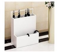 Portaombrelli in metallo di grande capacità, per hotel, banche e bar, contiene 1530 ombrelli, elegante design nero, 48 x 27 x 67 cm, fori di drenaggio per una facile pulizia