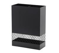 Portaombrelli in metallo, grande capacità, design elegante e durevole, per uso interno ed esterno, per casa e ufficio