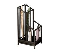 Portaombrelli in metallo per ingresso e ufficio, elegante design traforato