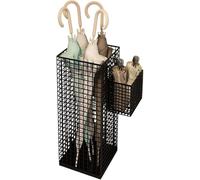 Portaombrelli In Metallo Per Soggiorno, Supporto In Metallo Balcone. Ingresso Per Bastone Da Passeggio Resistente, In Ferro Ultra Sottile,Organizer Porta Moderna,50 X 20 X 20 Cm A,1 side frame