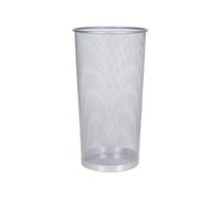 Portaombrelli in metallo Q-Connect 22.6 l h 50 cm x diametro 27,5 cm argento KF0
