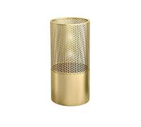 Portaombrelli in metallo traforato per casa, ufficio, corridoio, interni, con 6 ganci