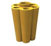 Portaombrelli Lulet drop in polietilene 49,5x38,55xh63 cm Ocra