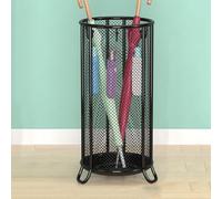 Portaombrelli per ingresso, organizer per ombrelli da interno, elegante secchio per ombrelli in acciaio inox, soluzione moderna per riporre oggetti in ingresso