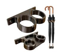 Portaombrelli per ingresso, portaoggetti da parete solido per campeggio, auto, con vassoio per il recupero 'acqua piovana, supporto per ombrello, per ufficio, angolo camera da , soggiorno