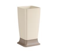 Portaombrelli Plastica Travertino 25x25x55 cm Design Moderno, Salvaspazio 2014F