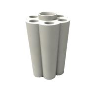 PORTAOMBRELLI PORTA OMBRELLI CON VASCHETTA SALVAGOCCIA PLASTICA RESINA BIANCO
