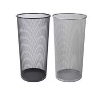 PORTAOMBRELLI PORTA OMBRELLI KASAVIVA RETE METALLO NERO/SILVER ASSORTITO PZ.1