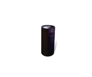 Portaombrelli PS66 - 22 L - diametro 25 cm - H 52 cm - plastica - nero - Methodo
