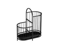 Portaombrelli resistente con 5 ganci e vassoio antigoccia, supporto autoportante per ingresso, corridoio, balcone, ufficio