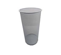 Portaombrelli rotondo in metallo Columbia H 50 cm bianco Bianco