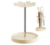 Portaombrelli rotondo, organizer per bastoni da interno, cestino decorativo per ombrelli, scolapiatti per ombrelli, multiuso, per l'ingresso di canne da ombrello, casa, ufficio