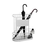 Portaombrelli Supporto for Ombrelloni in Metallo da Interno,Corridoio Dell'hotel Corridoio A Doppio Strato,Cestino for Ombrelloni di Grande capacità for 30 Ombrelloni,20,1"×10.6"×22.4"