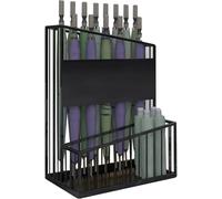 Portaombrelli Supporto Per Ombrelli Commerciali, Banca Scuola Hotel Salone Moderno Stand Ombrellone Commerciale, Corridoio Ingresso Immagazzinaggio Ombrello -20-35 Ombrelloni Black,36x25x50cm