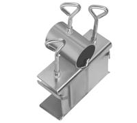 Portaombrelli - Supporto per ombrellone regolabile per ringhiera | Supporto per ombrellone portatile | Morsetto per ombrellonee robusto e resistente alla ruggine per sedie a sdraio e panchine