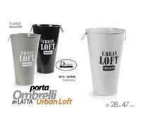 PORTAOMBRELLI TONDO METALLO CASA STUDIO Salvagoccia DECO URBAN COLOR ASSOR 4728