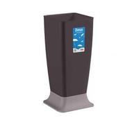 Portaombrelli Zeus in Polipropilene Moka Tortora Stefanplast 6 Pezzi