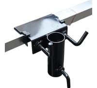 Portaombrello - Morsetto Per Ombrellone Con Clip, Supporto Per Ombrellone Con Clip Fissa, Universale Regolabile In Metallo Resistente, Compagni Da Panca | Per Balcone Spiaggia Giardino Cortile Prato C