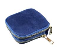 Portaorecchini Organizzatore - Borsa Per Anelli In Velluto Portatile A Doppio Strato Con Cerniera | Organizzatore Da Viaggio Per Gioielli,Per Tavolo Borsellino Bagaglio Borsa Zaino Esterno Vacanza Mat