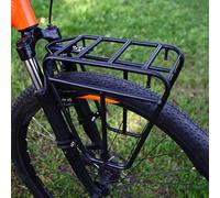 Portapacchi Anteriore Bici, Portapacchi Per Bicicletta In Acciaio, Supporto Per Portapacchi Anteriore Per Bici, Portapacchi Per Bici Da Turismo, Portapacchi Per Mountain bikes, Bicicletta Da Strada