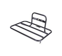 Portapacchi anteriore Steco con attacco a testa sferica 45 x 30 cm nero