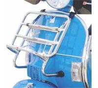 Portapacchi anteriore cromato a molla con ribaltina vespa px 125 p125x p125e