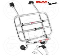 PORTAPACCHI ANTERIORE CROMATO FACO CON RIBALTINA VESPA GTS 125 GTS125 2008