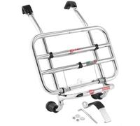 PORTAPACCHI ANTERIORE CROMATO FACO CON RIBALTINA VESPA GTS 300 SUPER 2009