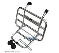 Portapacchi Anteriore Cromato GAMBE CORTE ADERENTE Vespa PX PE 125 150 200 T5/