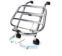 PORTAPACCHI ANTERIORE CROMATO ORIGINALE PIAGGIO ART.1B001482 VESPA GTS 300