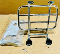 PORTAPACCHI ANTERIORE CROMATO PER PIAGGIO VESPA S 50-150 656105