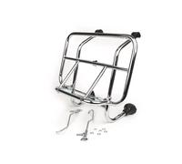 Portapacchi anteriore cromato pieghevole Moto Nostra per Vespa Smallframe V50