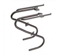 Portapacchi Anteriore DUO LOWRIDER Acciaio Nero per Bici 26-28" (Max 15kg)